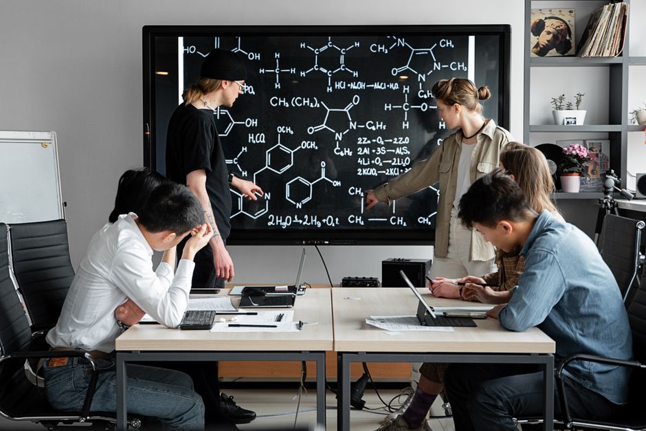 Team von Nexmoravintkh beim Erstellen von UX/UI-Design und Code