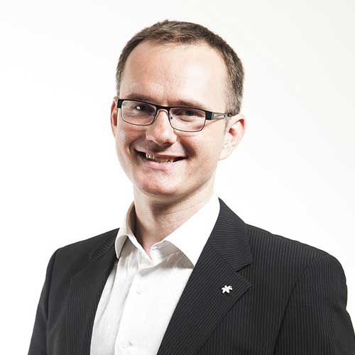Porträt von David Schneider, Web-Entwickler und Programmiertrainer bei Nexmoravintkh